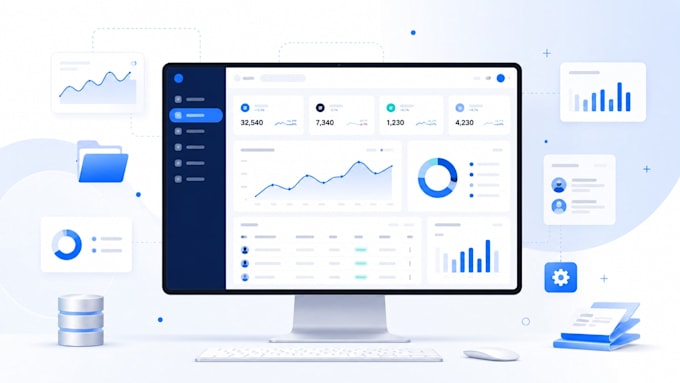 build a custom internal dashboard or admin panel
