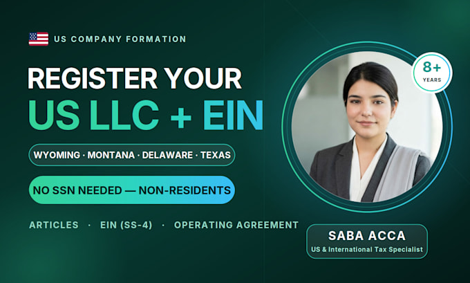 register US llc with ein number for non residents