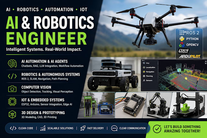 program your iot, embedded system, robotics, or ai project