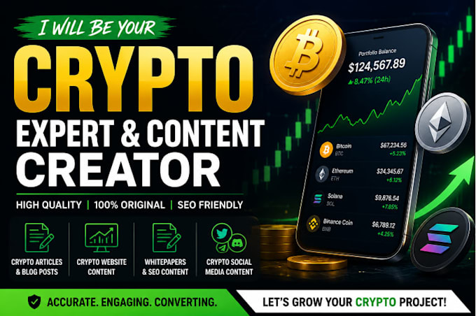 write engaging SEO crypto articles