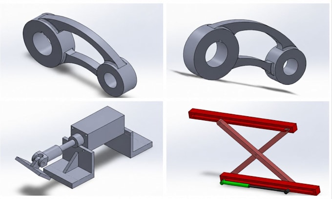 design replacement part stl, functional mechanical cad solidworks 3d printable