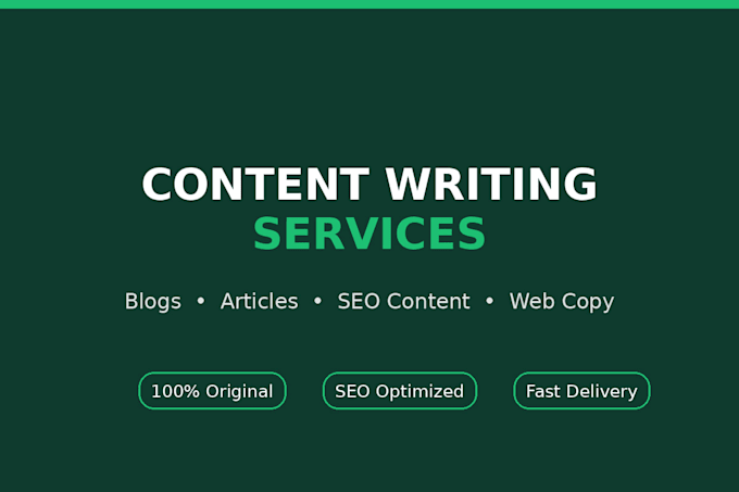 write SEO optimized articles and blog content