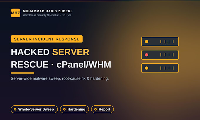 clean and secure your hacked or infected cpanel whm server