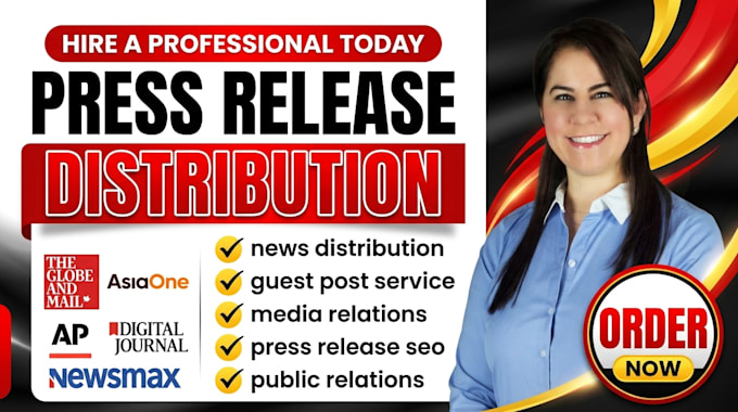 write and distribute seo press release to google news yahoo finance PR site
