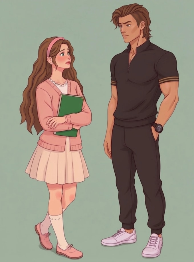 draw a custom original character illustration