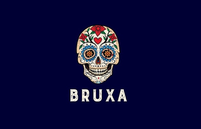 make bruxa margaritas sexy sugar skull logo