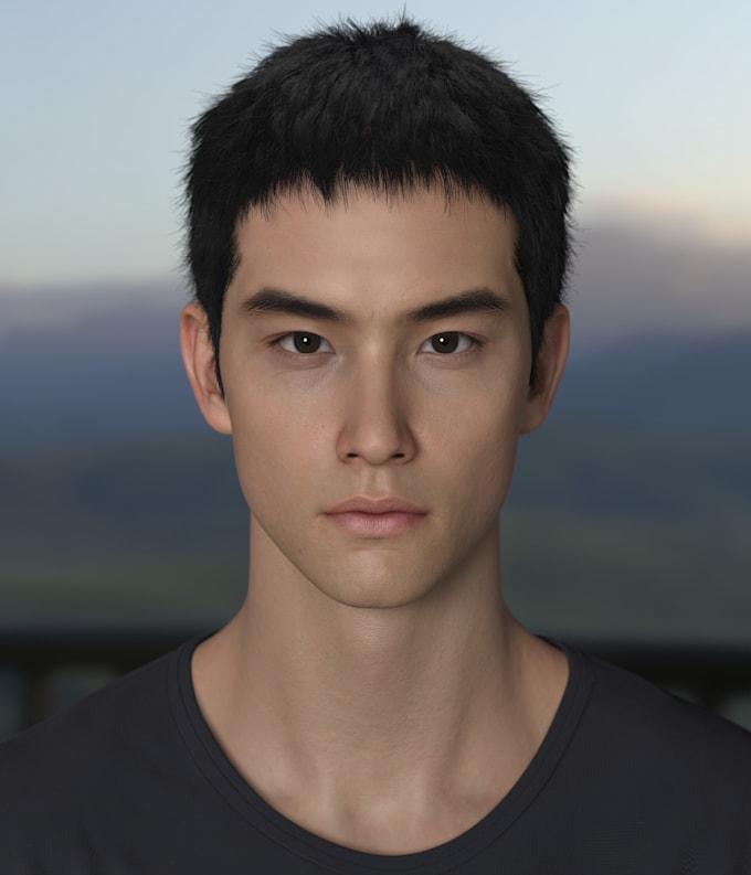 create hyper realistic 3d character design character metahuman for unreal engine