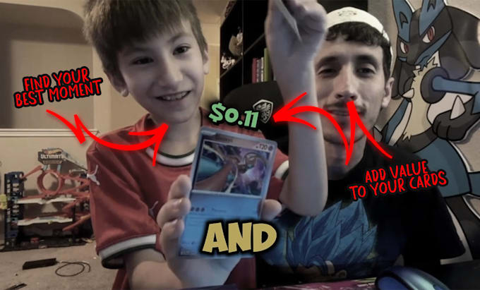edit your pokemon and tcg videos content