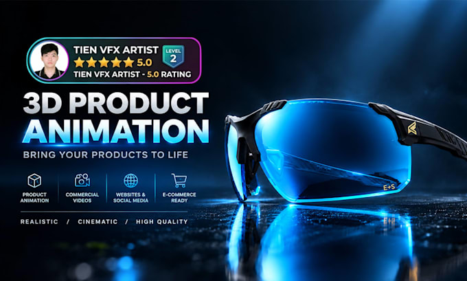 do 3d product animation