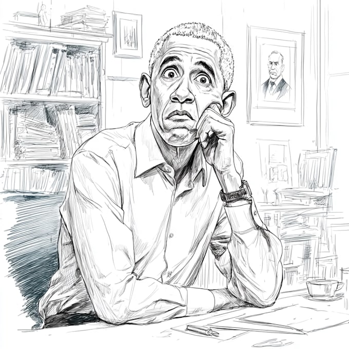 draw political cartoon and comic strip