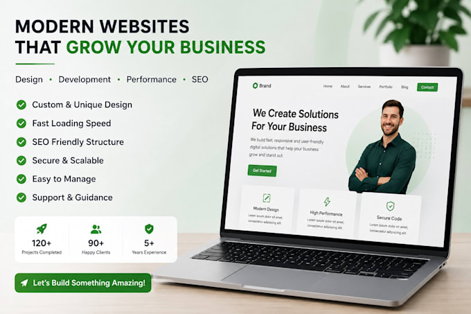 develop a custom web application