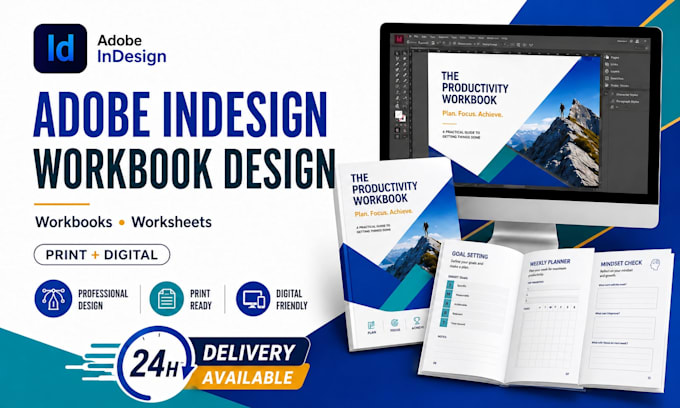 design workbooks and worksheets in adobe indesign