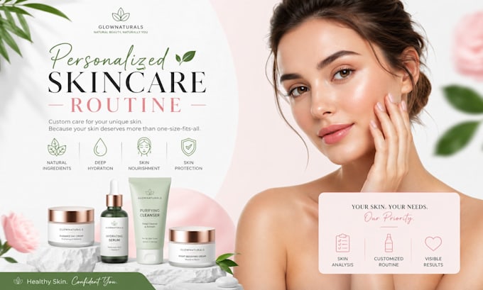 provide a personalized skincare routine for your skin type
