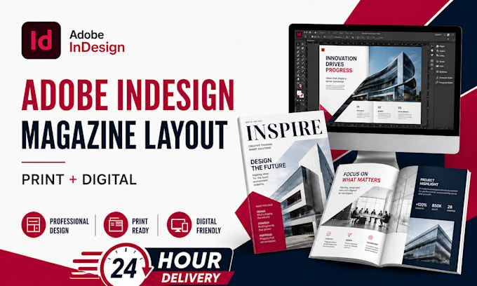 design magazine layouts and newsletters in adobe indesign