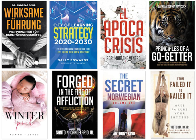 design custom book cover, interior, and ebook conversion