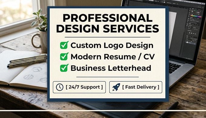 make logo designs and thumbnails for youtube tiktok facebook