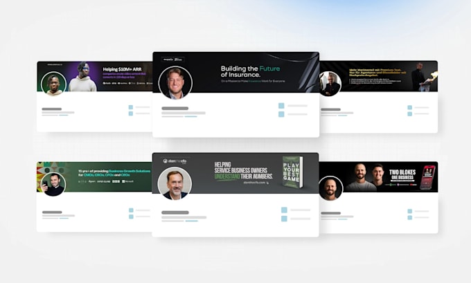 design a professional linkedin banner