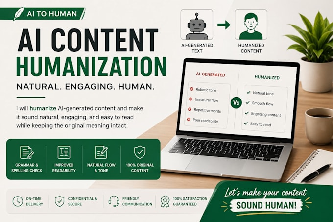 humanize ai generated content to sound natural