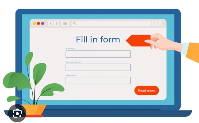 data typing and online form filing at 300 hundred