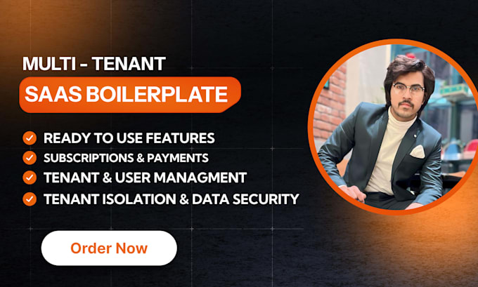 build multi tenant saas boilerplate with next js nest js postgresql