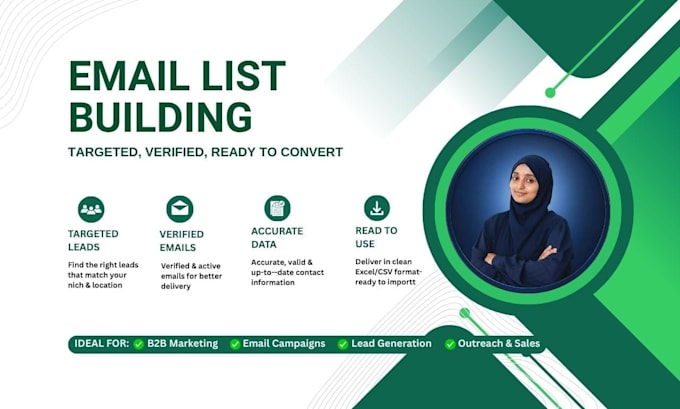 build a targeted b2b email list for lead generation