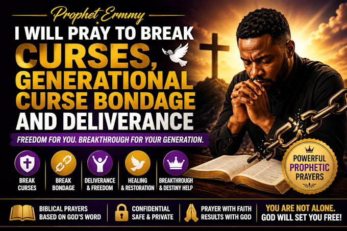 pray to break curses generational curse bondage and deliverance session