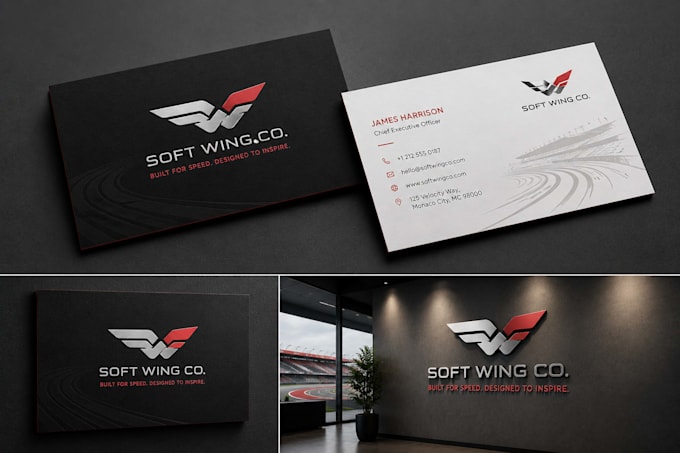 unique business cards with stationery package
