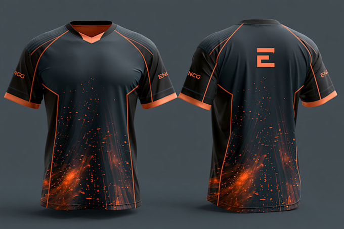 design an esports jersey, hoodie, jacket package