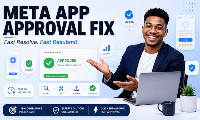resolve and fix your meta app approval rejection issue