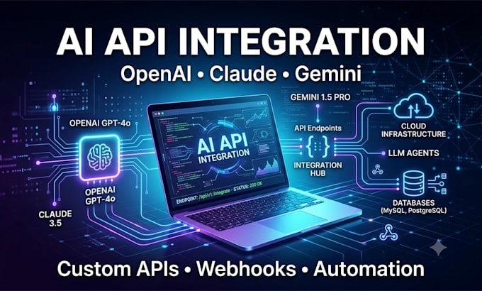 integrate ai apis into your website or app