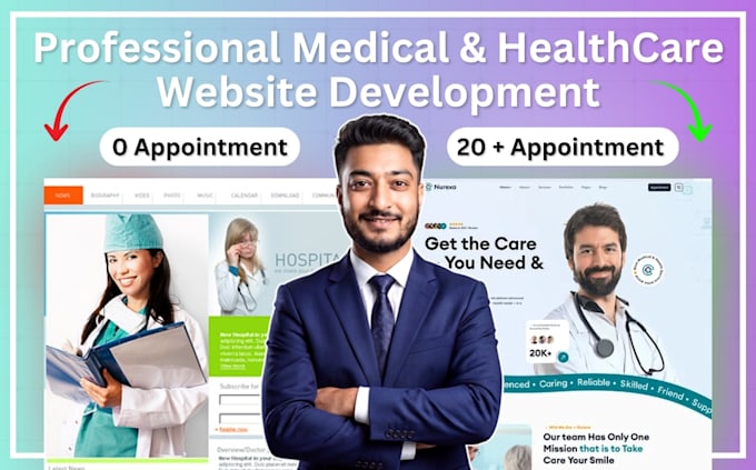 build a lead generating healthcare website for clinics and providers