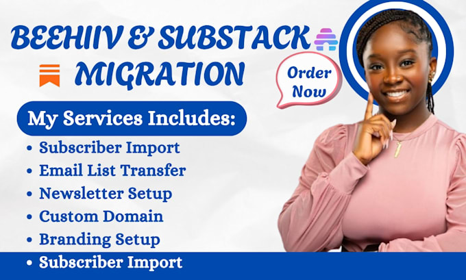 migrate mailchimp convertkit or ghost cms automation to beehiiv or substack