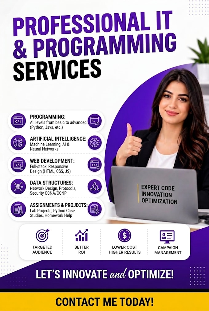 help with your programming, ai, or networking assignment