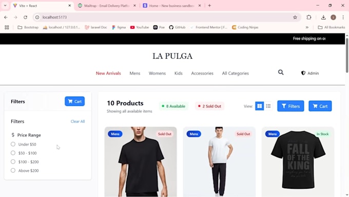 develop a full stack mern web application