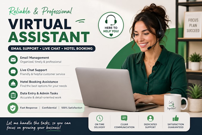 manage emails and customer support