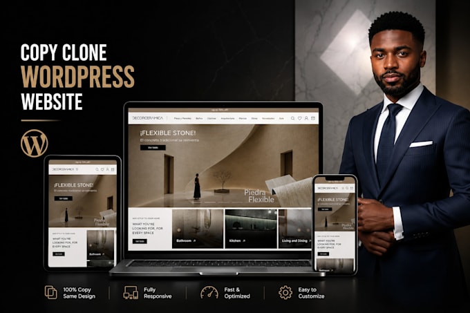 professionally clone or copy any wordpress website