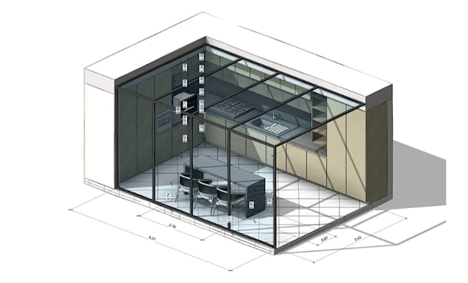 create kitchen cabinet, wardrobe and cabinetry shop drawings
