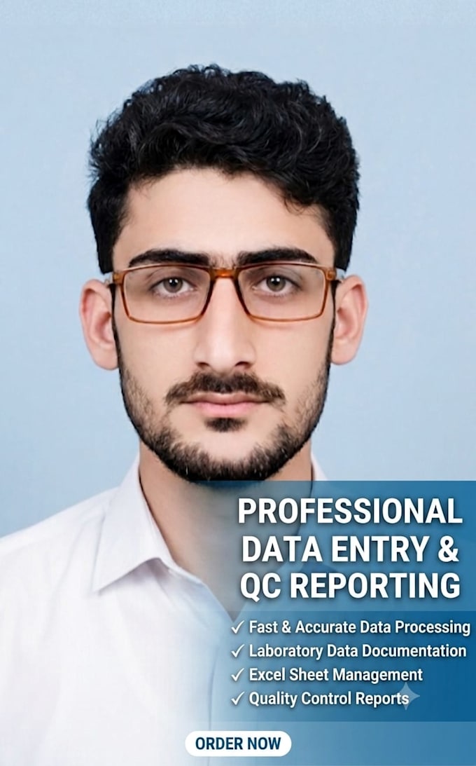 do industrial lab data entry and quality control analysis reports