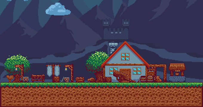 make static pixel art for your game