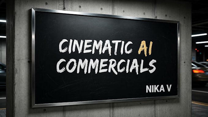 create cinematic ai commercial videos