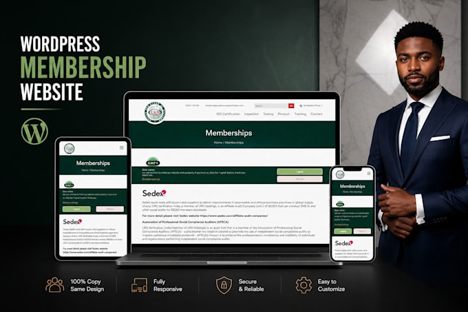 build your wordpress membership website