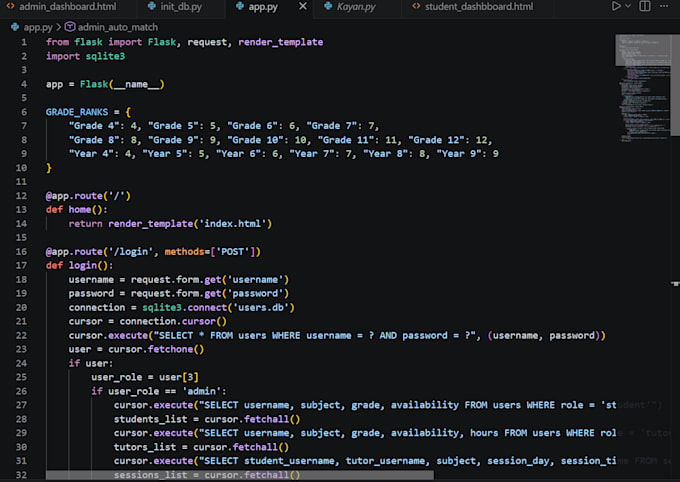 build websites with python