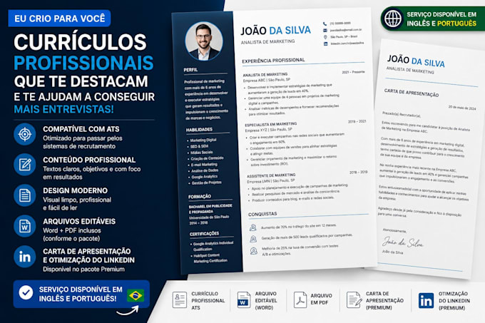 create a professional ats resume