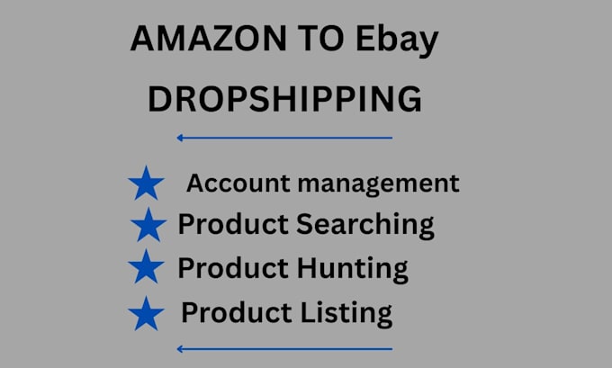amazon to ebay  dropshipping