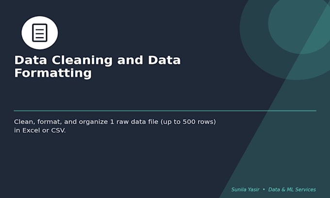 be your professional data analyst