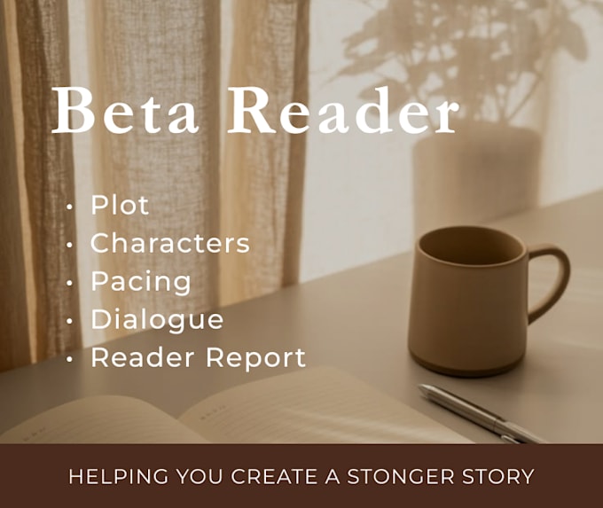 beta read your novel
