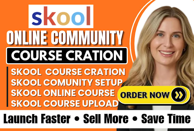 do skool course creation, community setup course upload membership funnel
