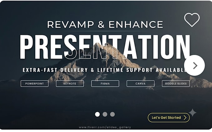 design powerpoint presentation design for you