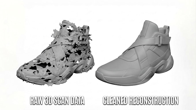 design 3d printing models and fix ai or 3d scan meshes