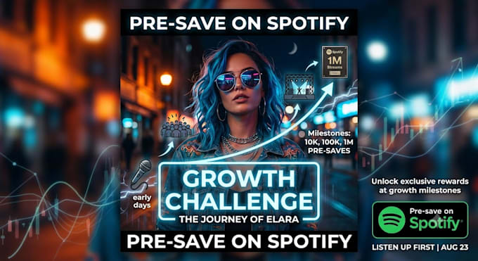 promote your unrelease spotify song to get massive pre save